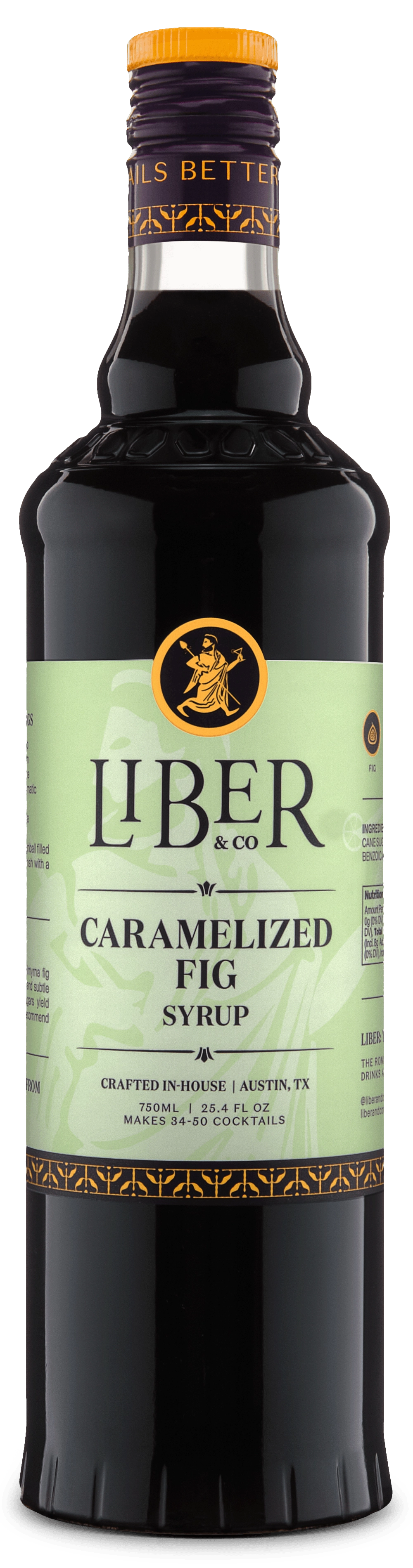 Liber & Co Caramelized Fig Syrup 750ml