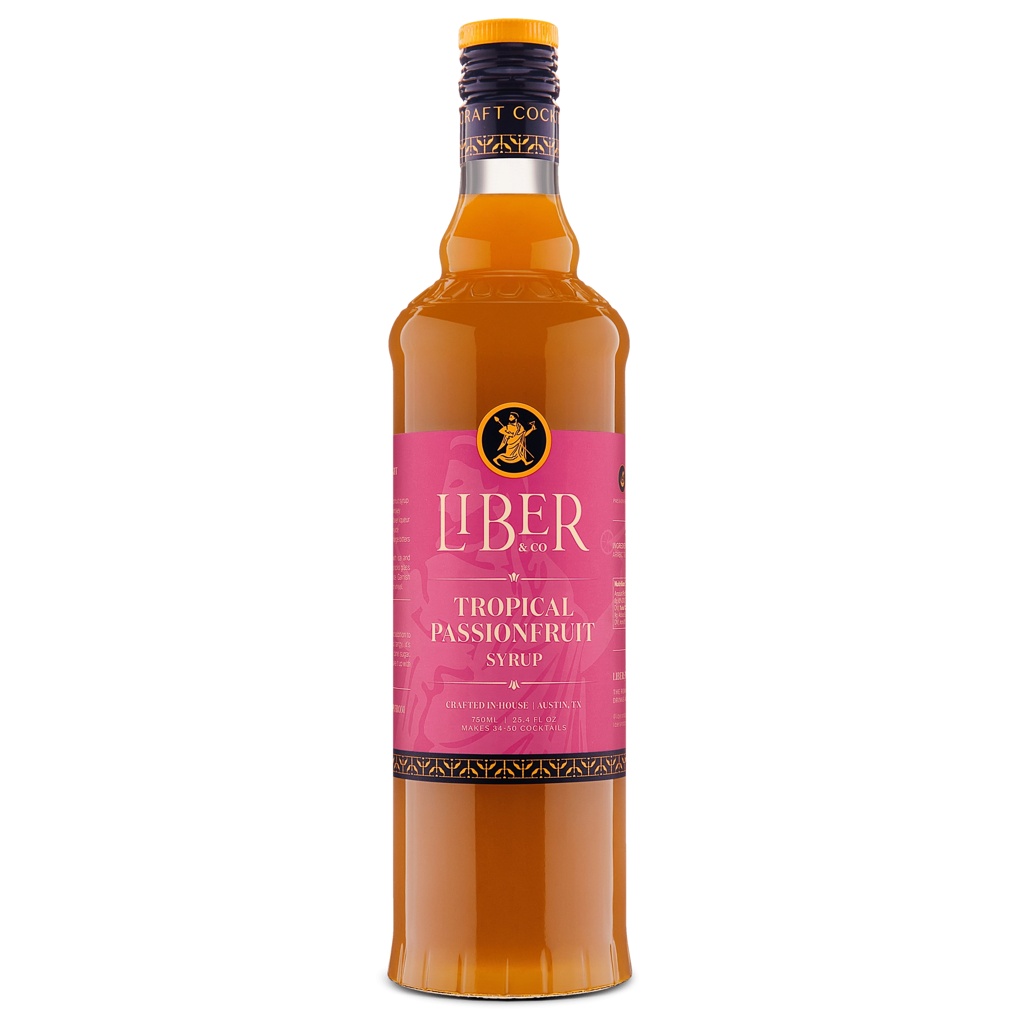 Liber & Co Tropical Passionfruit Syrup 750ml