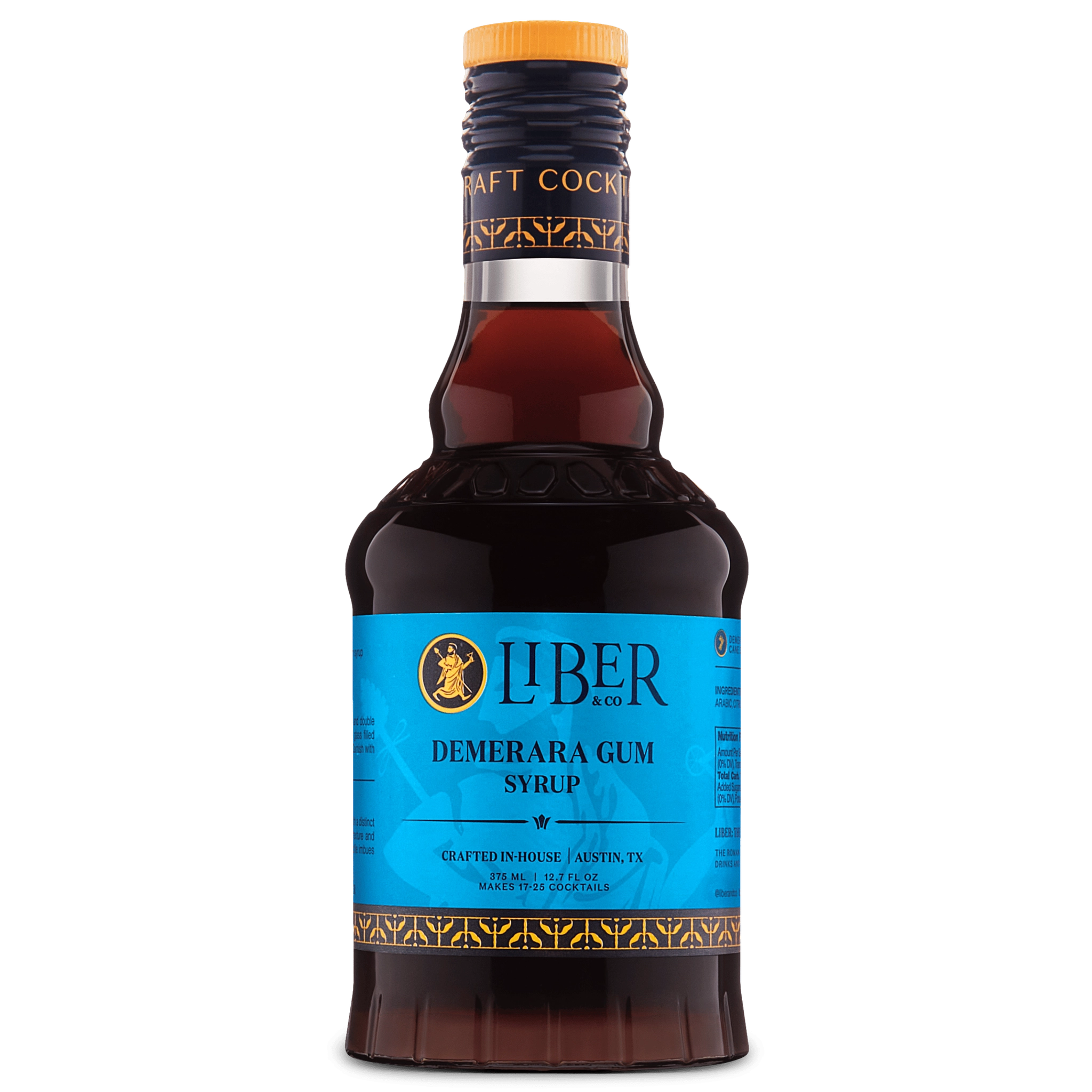 Liber & Co Demerara Gum Syrup 375ml