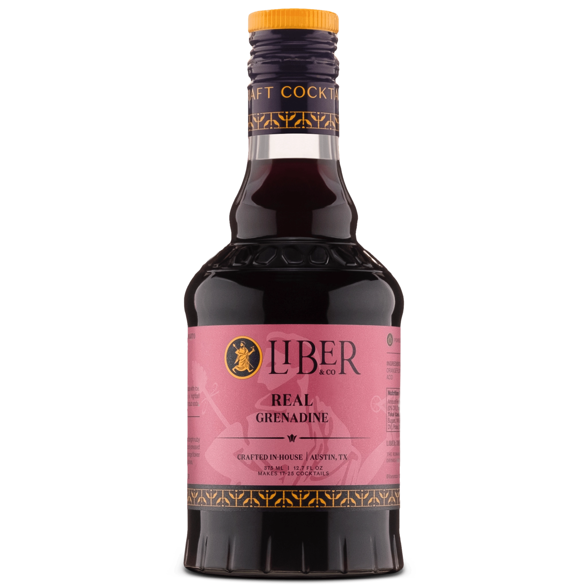 Liber & Co Real Grenadine Syrup 375ml