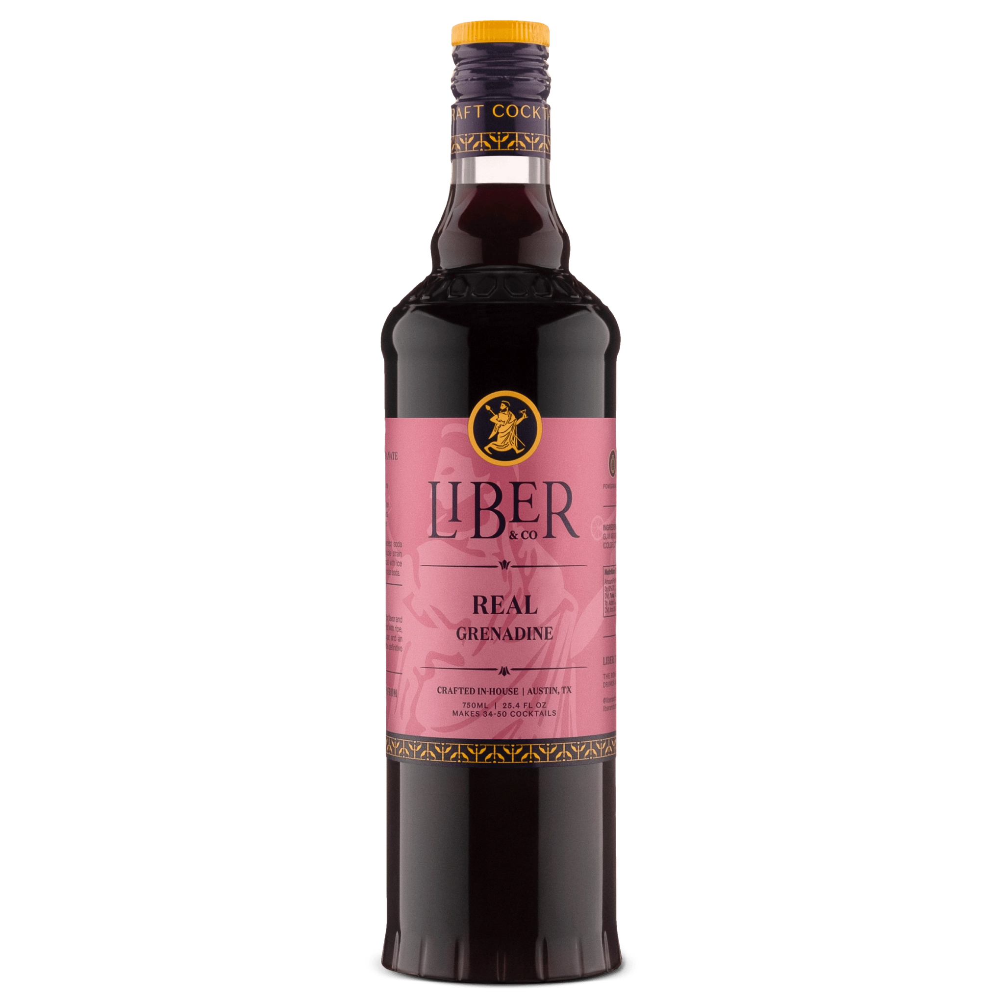 Liber & Co Real Grenadine Syrup 750ml