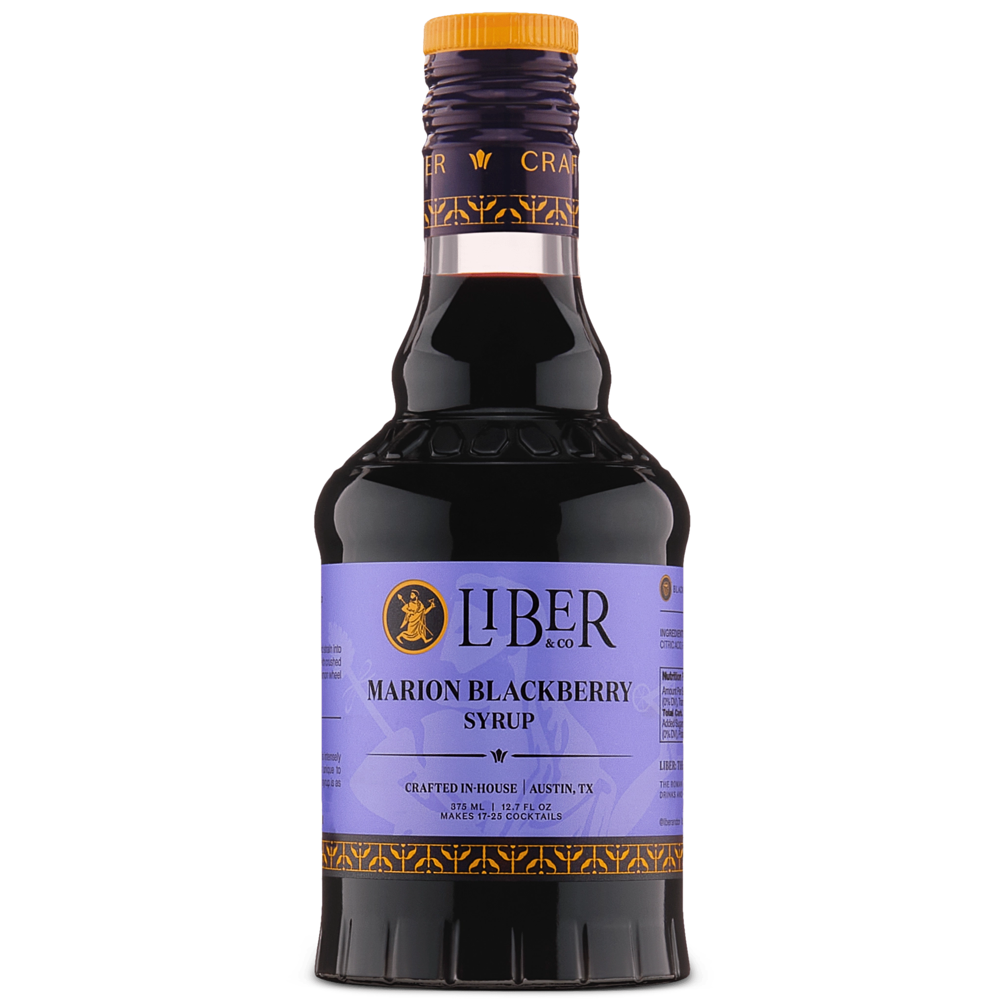 Liber & Co Marion Blackberry Syrup 375ml