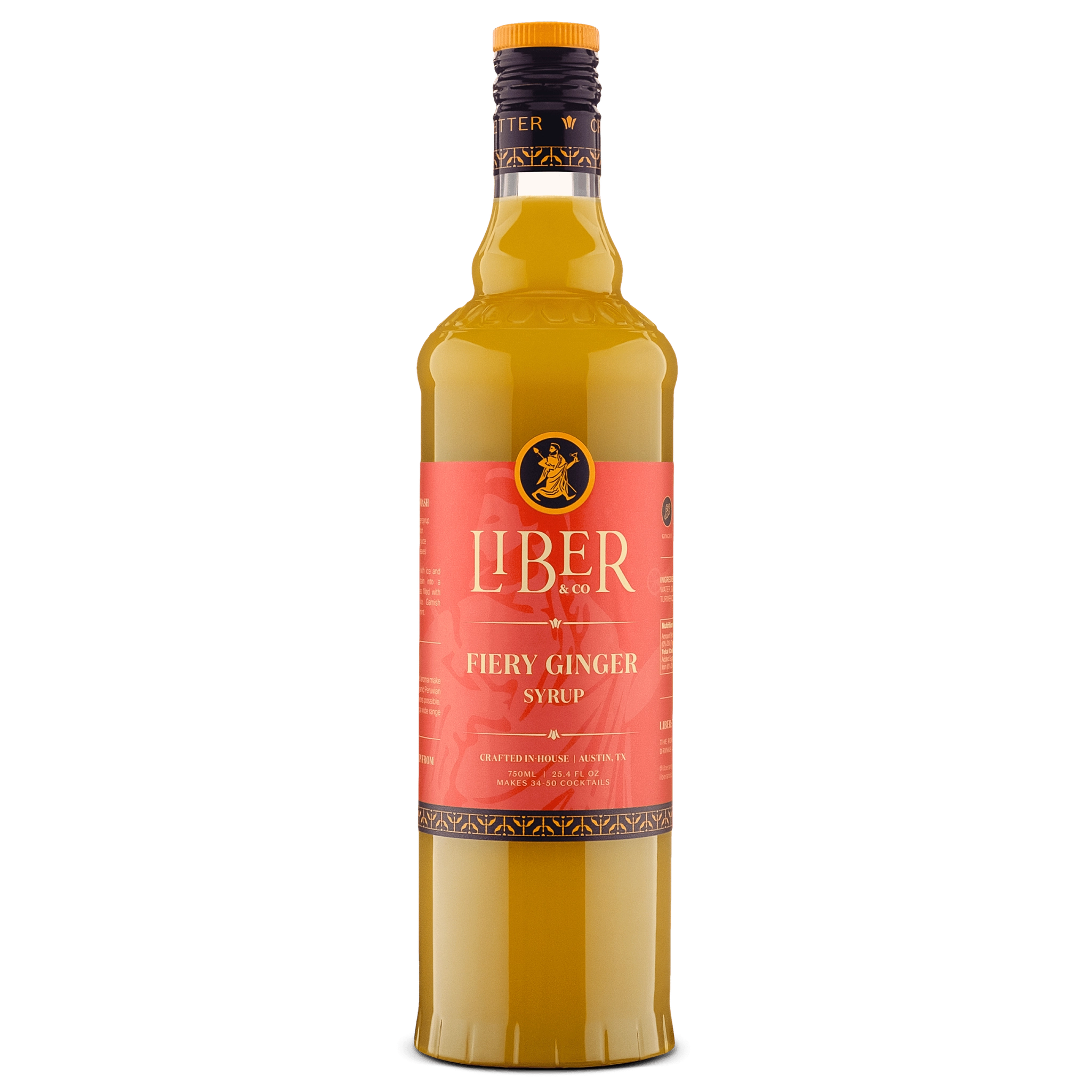 Liber & Co Fiery Ginger Syrup 750ml