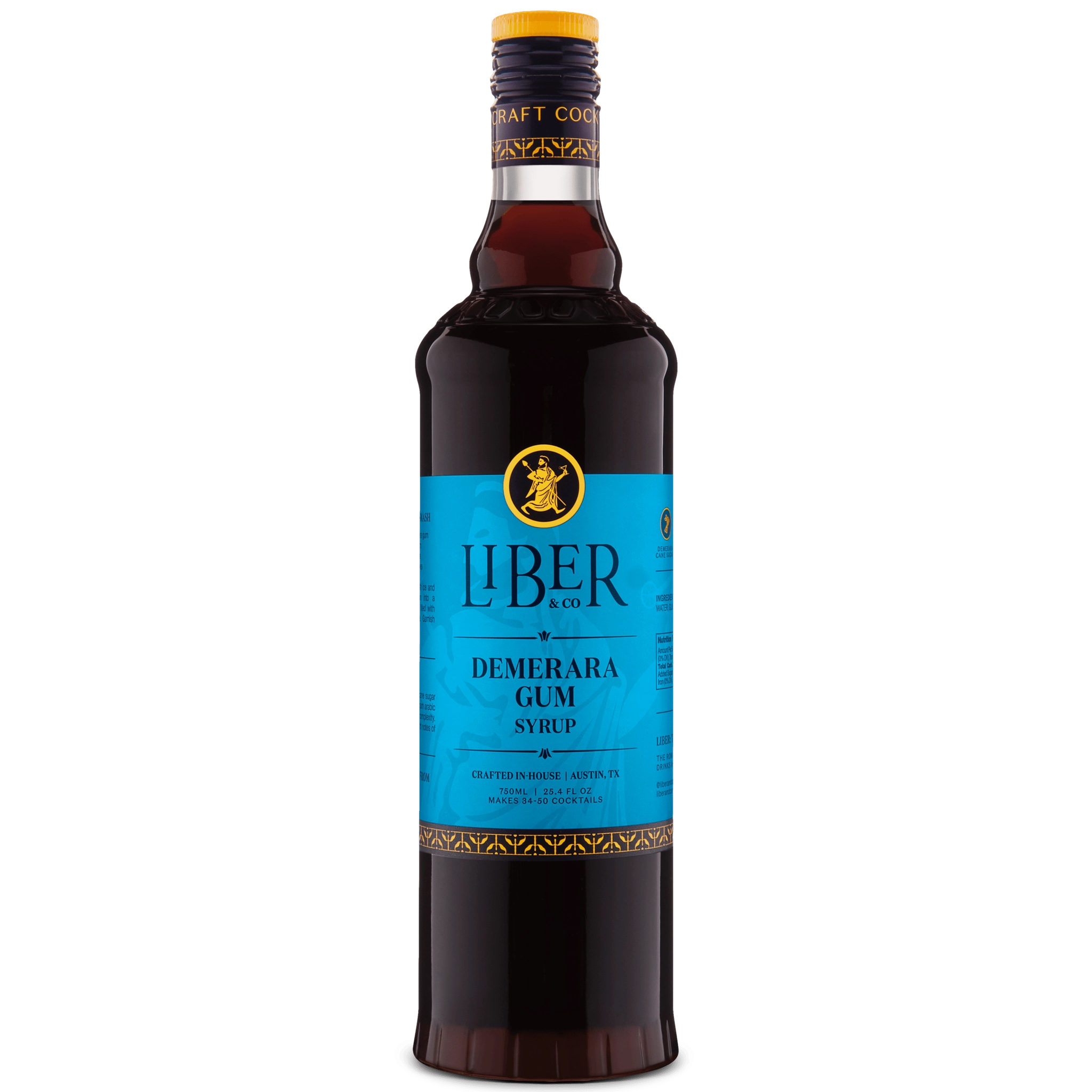Liber & Co Demerara Gum Syrup 750ml