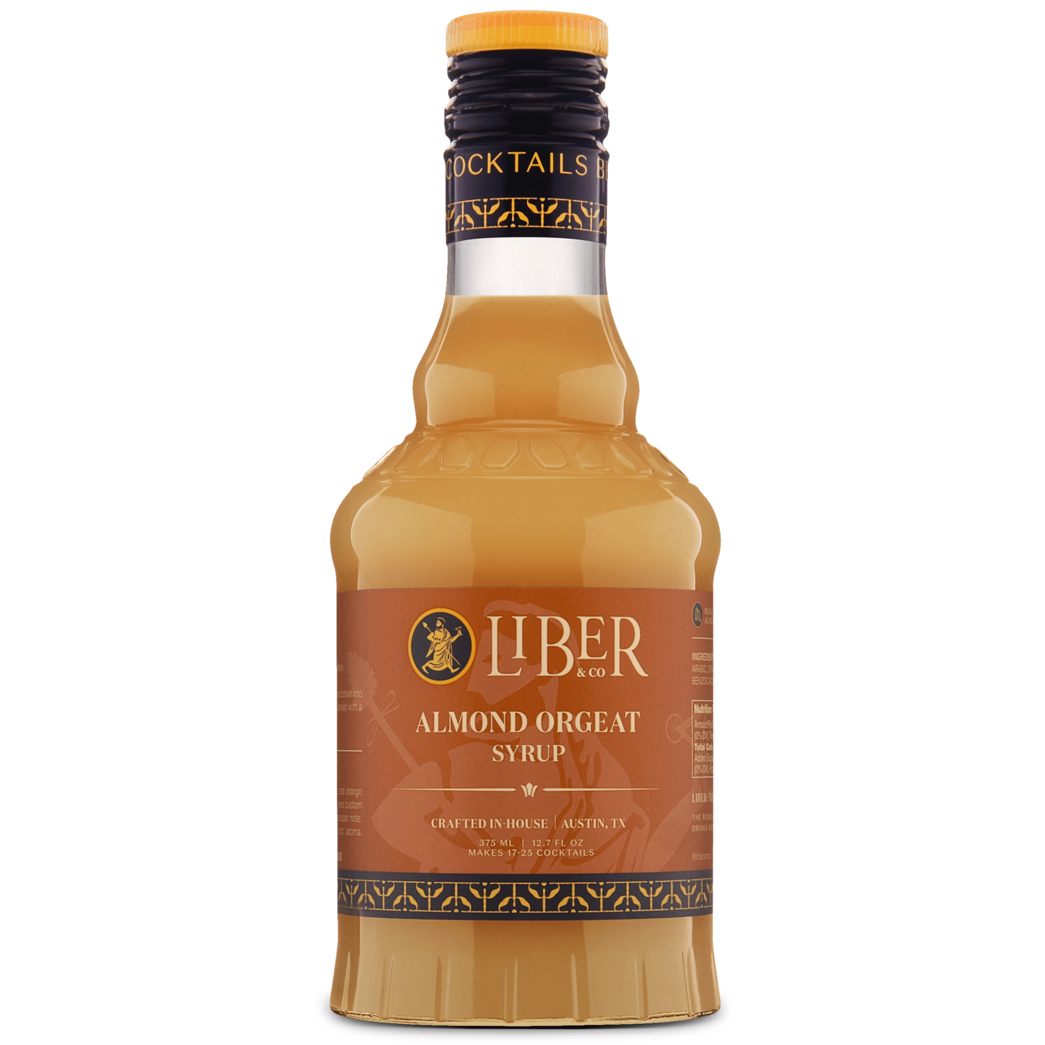 Liber & Co Almond Orgeat Syrup 375ml